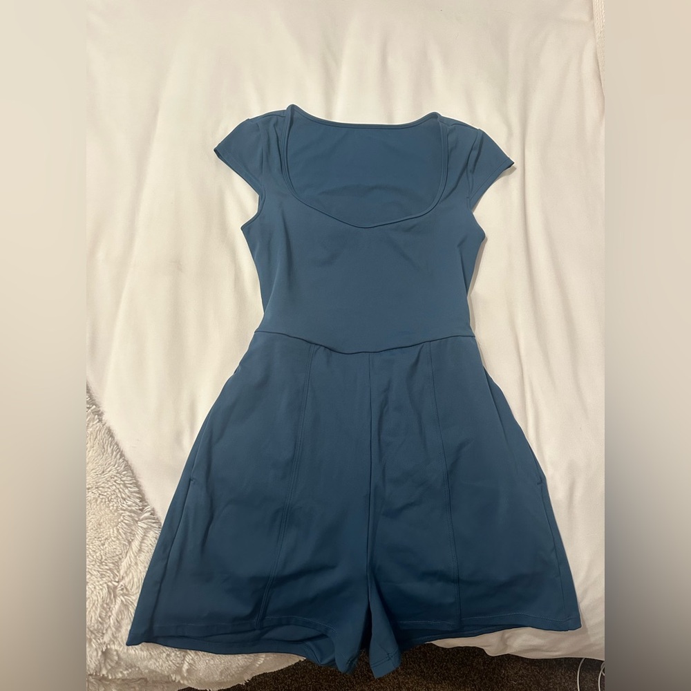 HALARA Teal Mini Dress